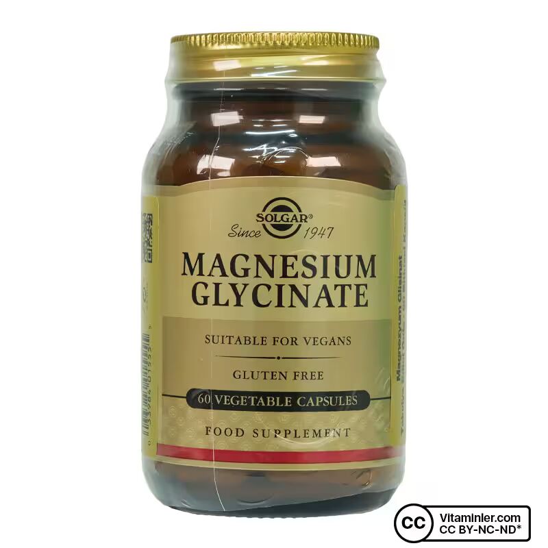 Solgar Magnesium Glycinate 60 Kapsül
